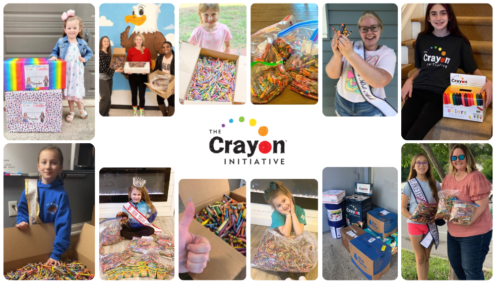 The Crayon Journey, Step 1 Crayon Drives + Donations